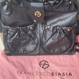 Leather Francesco Biasia crossbody bag